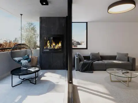 Departamento 3 ambientes con 2 baños