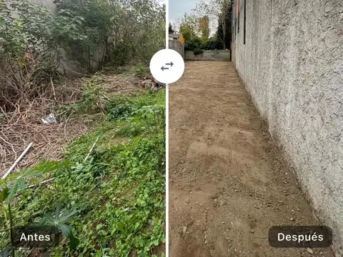 Terreno en Venta 7  mts Frente