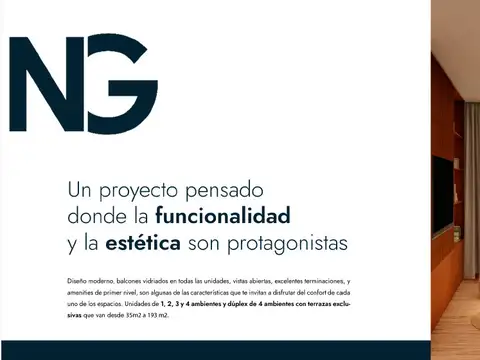 Moderno emprendimiento residencial ubicado en una de las zonas de mayor crecimiento de Avellaneda.