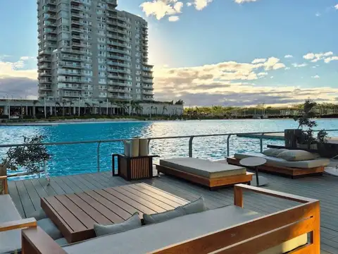 R. Beach Arboris 1, 3 Ambientes con cochera, Venta, Vista a Laguna