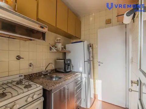 Departamento 2 ambientes con 1 baño