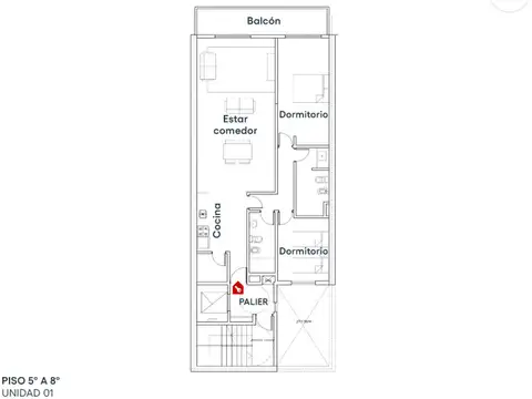 Departamento en Venta 1 año
