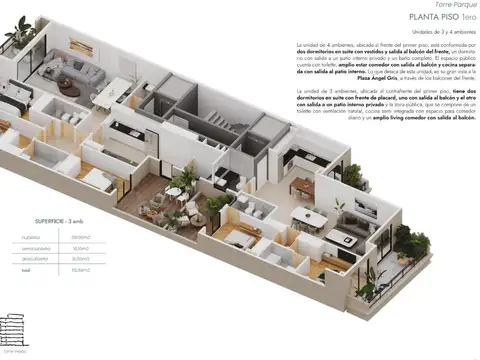 Departamento en Venta en Caballito, USD 276.100