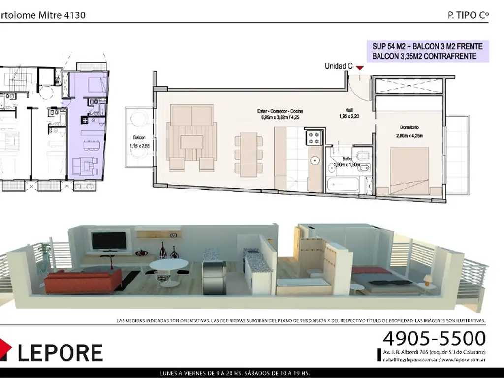 Bartolomé Mitre 4130 1, 2 y 2 ambientes en duplex - Foto 18