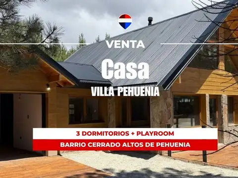 VENTA CASA B° PRIVADO ALTOS DE PEHUENIA - PEHUENIA