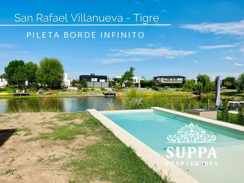 Casa al agua 5 Dorm en suite - San Rafael Villanueva Tigre