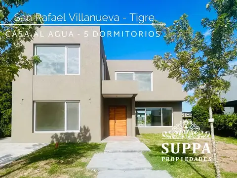 CASA AL AGUA 5 DORM EN SUITE - SAN RAFAEL - VILLANUEVA - TIGRE