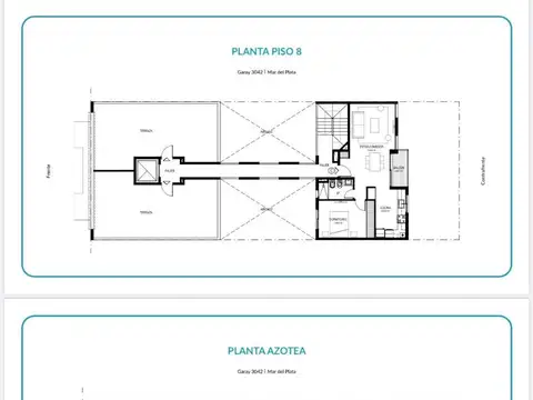 Departamento 2 ambientes con 1 baño