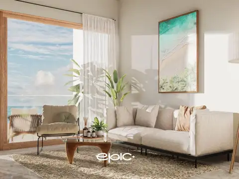 Departamento 3 ambientes con 2 baños