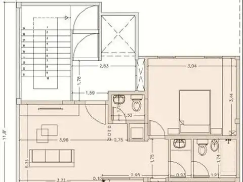 Departamento en Venta de 2 dormitorios