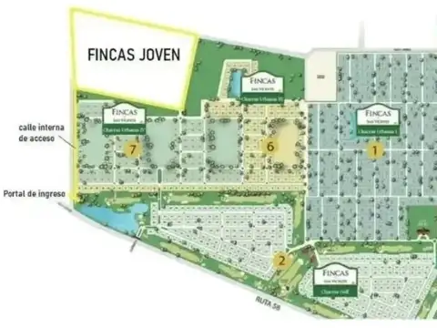 Terreno en Fincas Joven San Vicente