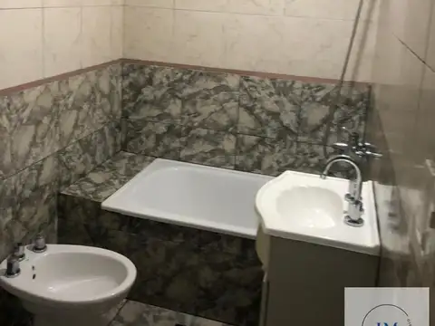 Departamento 2 ambientes con 1 baño