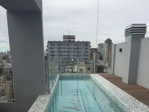 Amplio Monoambiente con Balcón Aterrazado y amenities