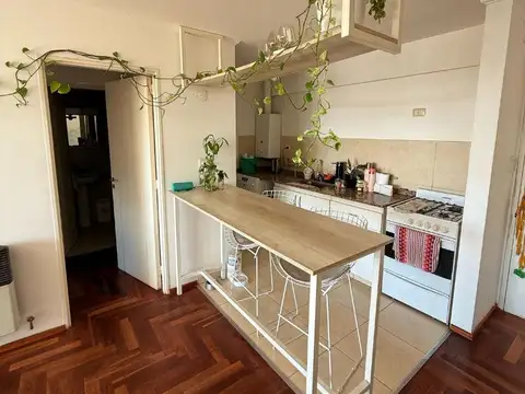 Departamento 2 ambientes con 1 baño