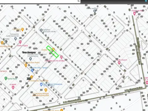 Terreno en Venta 10  mts Frente