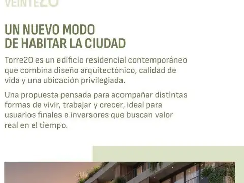 Departamento en Venta en Zona Centro, USD 108.400