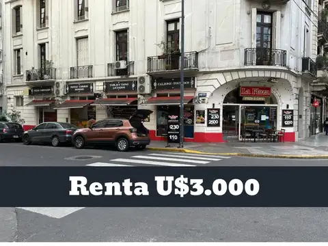 Venta Local de Esquina con Renta en Recoleta - Palermo