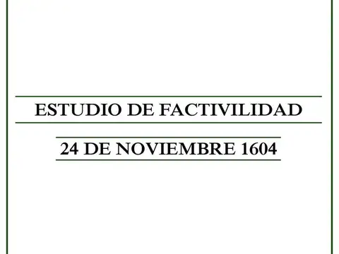 24 de noviembre al 1600