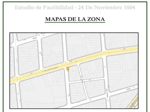 Terreno en Venta 15  mts Fondo