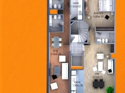 Departamento en Venta en Pocitos , USD 220.000