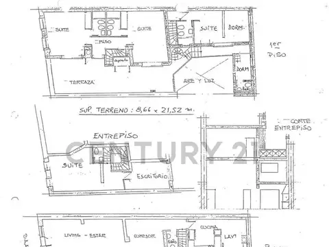 Terreno en Venta 8,66  mts Frente