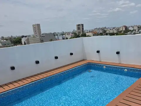 DEPARTAMENTO CON AMENITIES - MONOAMBIENTE A ESTRENAR CON BALCON 33 M2 EDIFICIO CON PILETA y TERRAZA DE USO COMUN-