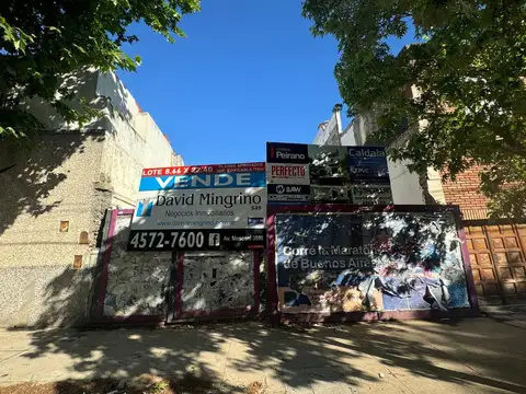 Excelente lote de 8,66 x 22,40. OPORTUNIDAD