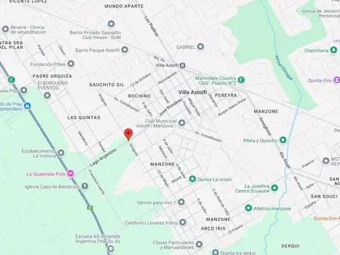 Lotes Barrio Parque Astolfi II Financiación en Pesos