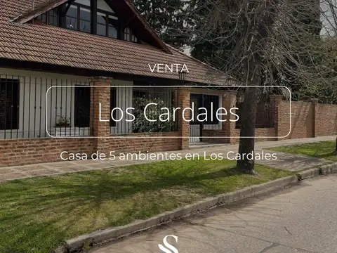 CASA 5 AMBIENTES EN VENTA, CENTRO DEL PUEBLO LOS CARDALES
