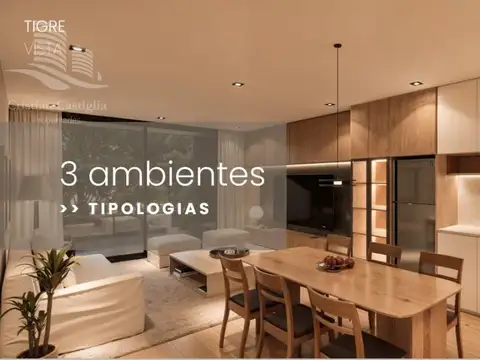 Departamento 3 ambientes premium en venta – Tigre Centro