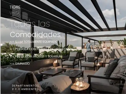 Departamento en Venta de 3 ambientes