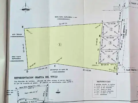 Terreno en Venta de 3409,0 m2