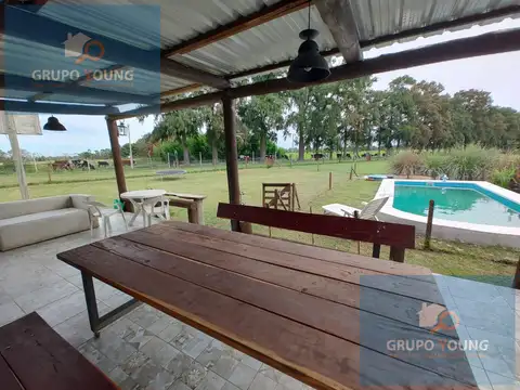VENTA CASA BARRIO CERRADO - PILAR-MANZANARES - CON ESCRITURA Y PLANOS