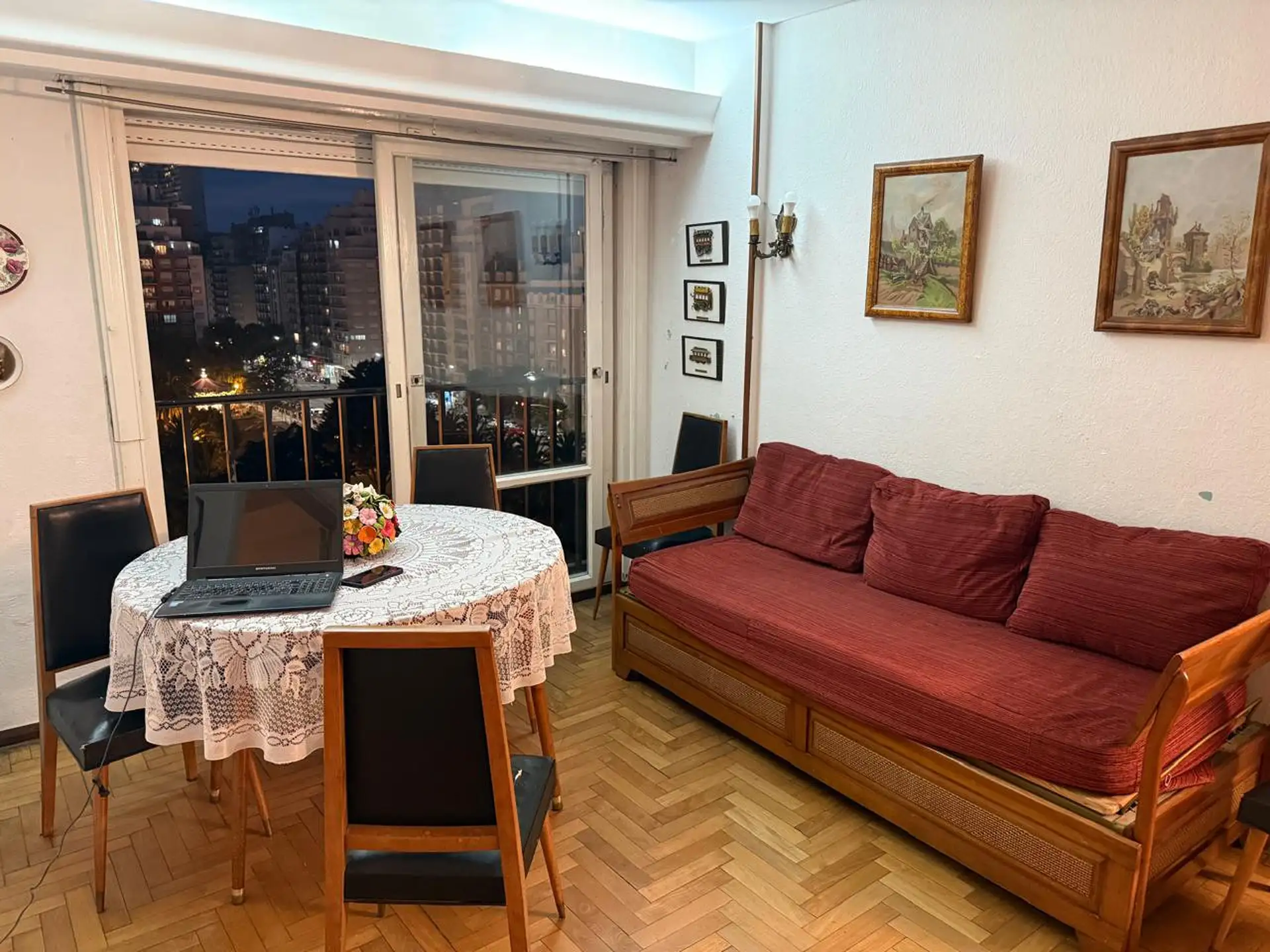 Depto 2 amb, 42m² con vista a Plaza Colón