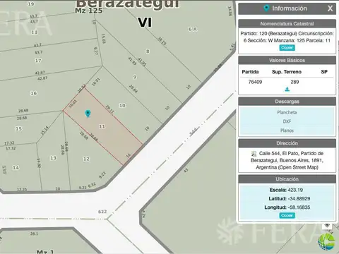 Terreno en Venta en Centro Agricola el Pato, USD 42.000