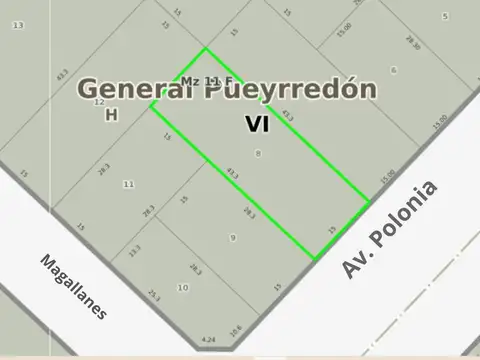 Avenida Polonia al 400