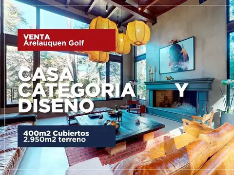 Exclusiva Residencia de Montaña en Arelauquen Golf