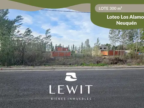 VENTA LOTE | 300 m² | LOS ALAMOS | NEUQUÉN