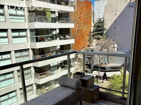 En alquiler! Departamento amoblado en edificio de categoría en Palermo!