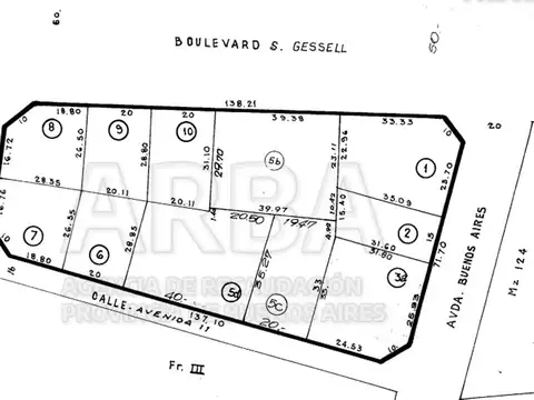 Terreno en Venta de 600,0 m2