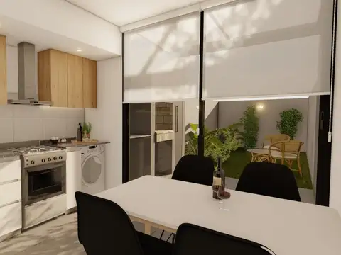 Casa 3 ambientes con 1 baño