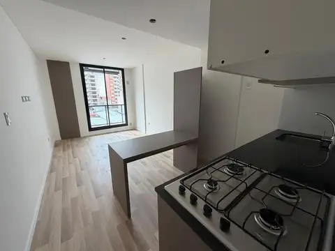 Monoambiente con cochera a estrenar con balcon