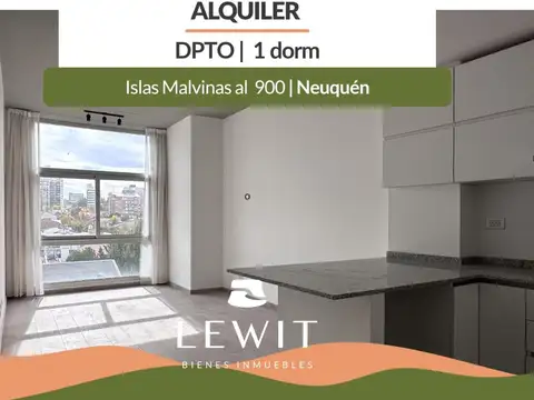Alquiler departamento a estrenar| 1 Dormitorio | Barrio Santa Genoveva | Neuquén