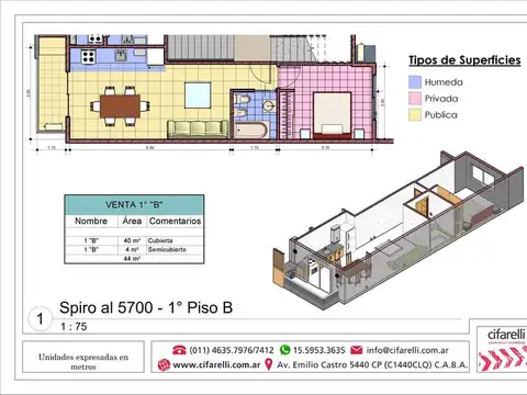 Samuel Spiro al 5700 1° A
