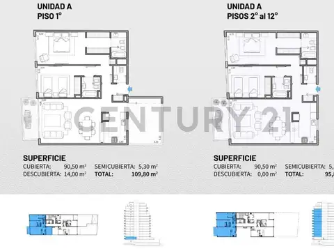 Departamento en Venta de 1 dormitorio