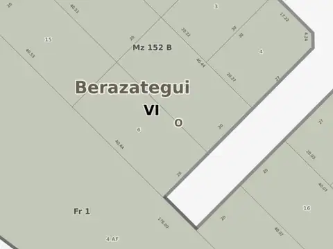 Lote en El Amanecer de Gutierrez con Escritura
