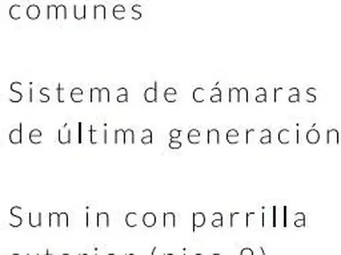 Departamento 2 ambientes con 1 baño