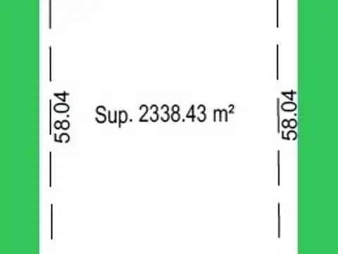 Terreno en Venta de 2338,0 m2
