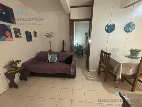 Departamento Monoambiente con 1 baño