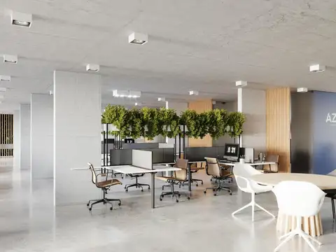 Oficina Monoambiente con 5 baños